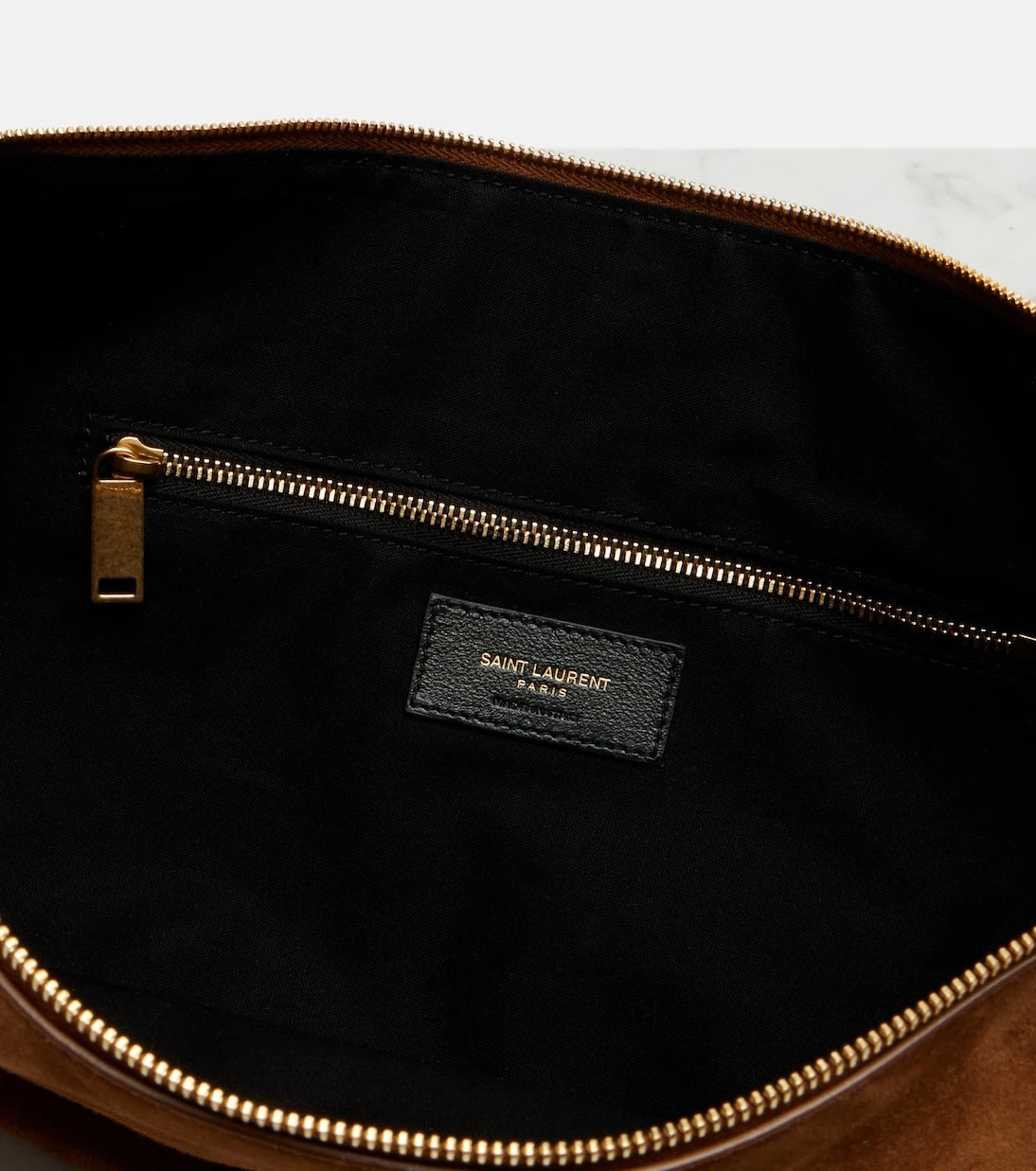 Saint Laurent - Amalia Süet Küçük Omuz Çantası