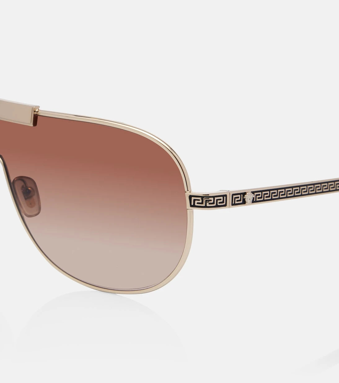 Versace - Greca Flow shield sunglasses