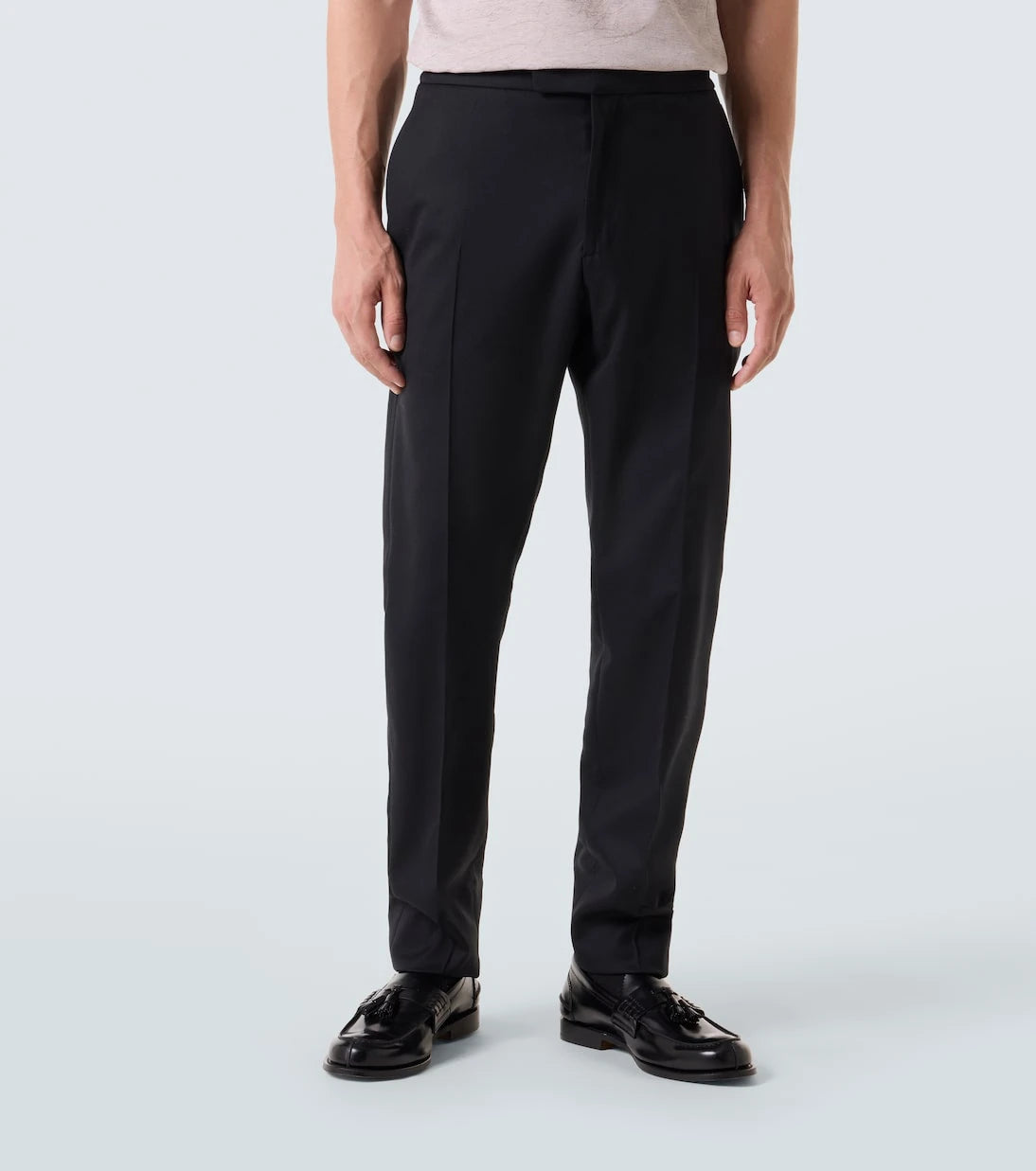 Berluti - Yün düz kesim pantolon