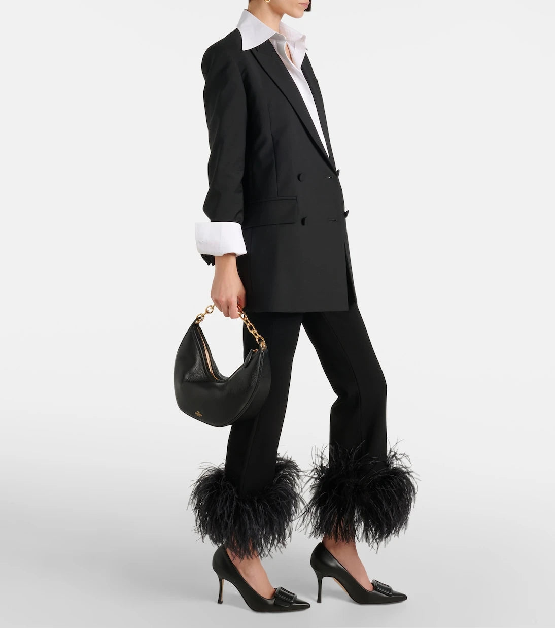 Manolo Blahnik - Maysale 70 leather pumps