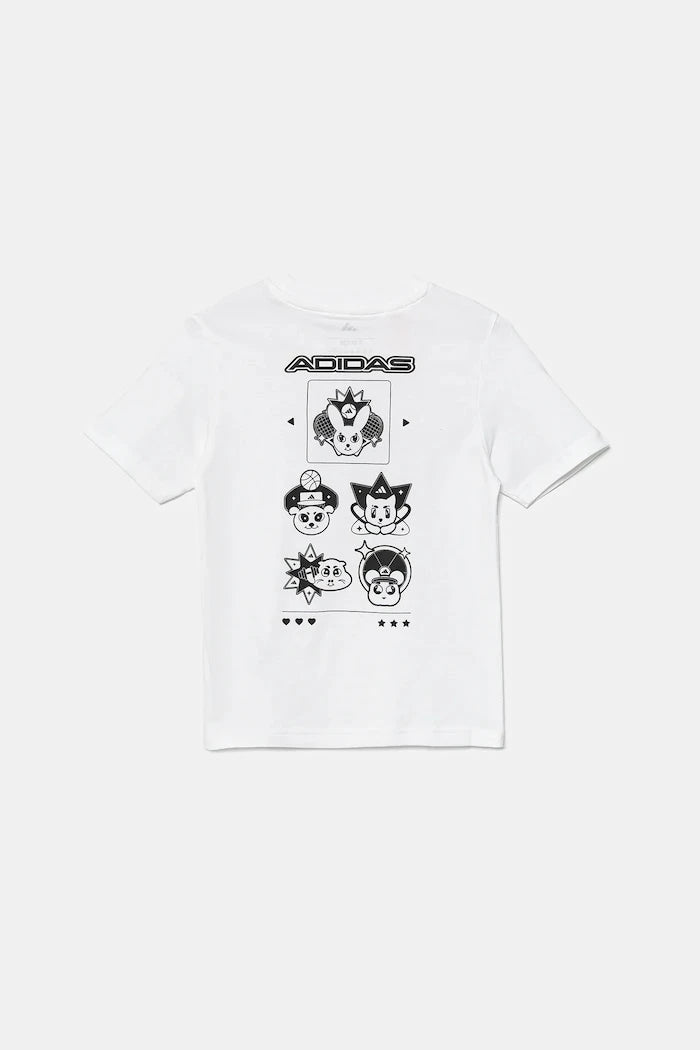 Детска памучна тениска adidas