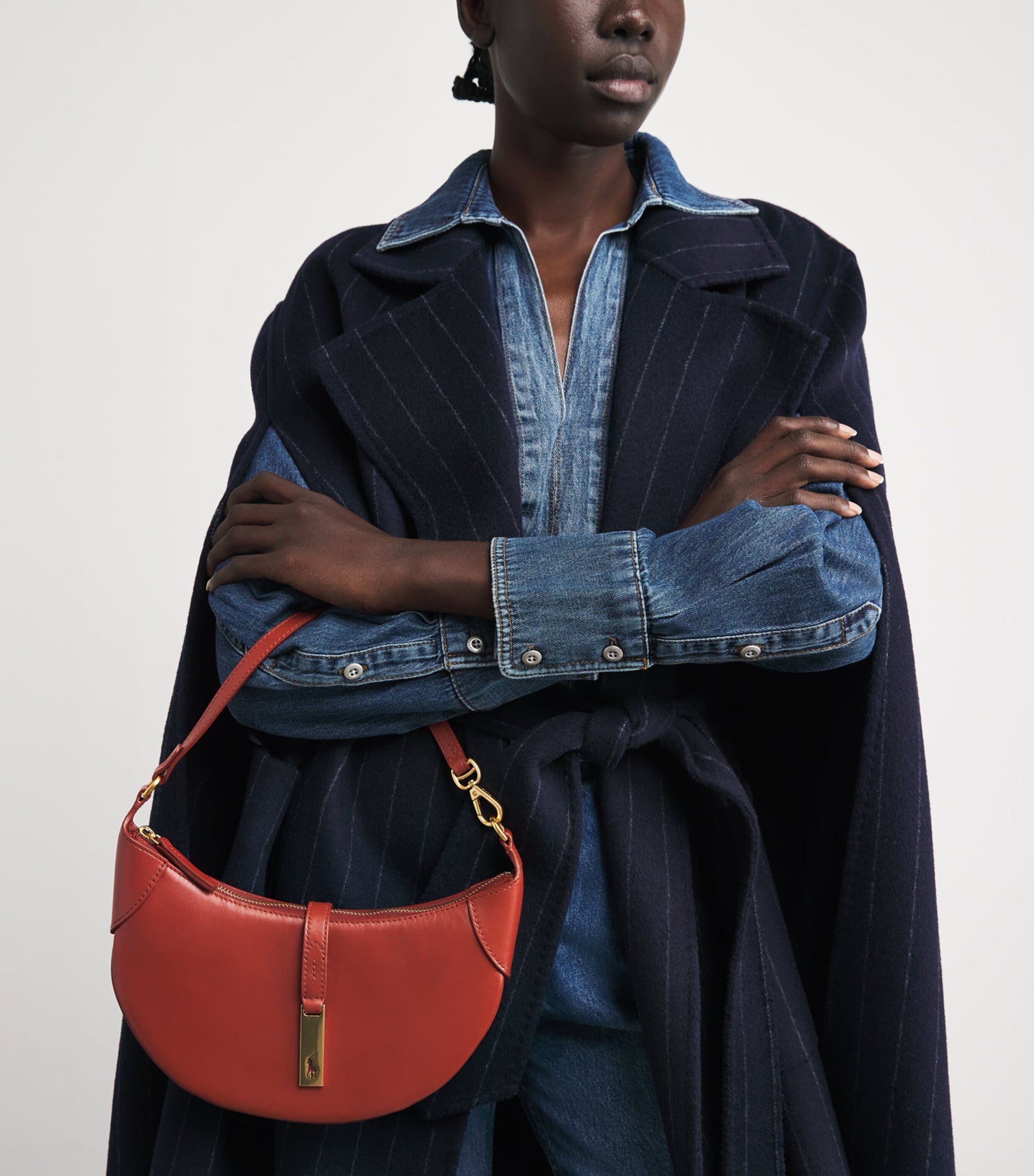 Mini Leather ID Shoulder Bag