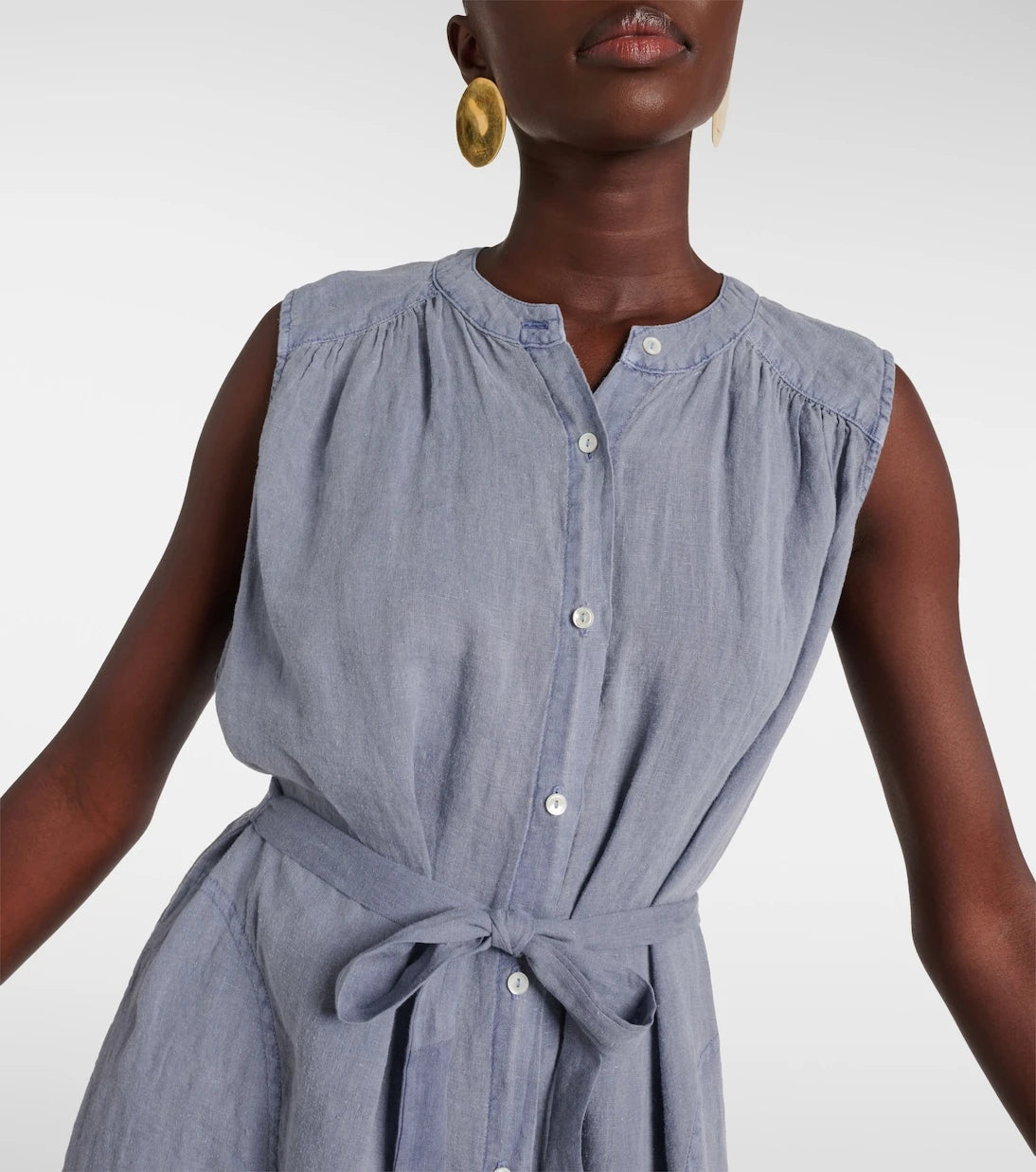 Velvet - Luna linen maxi dress