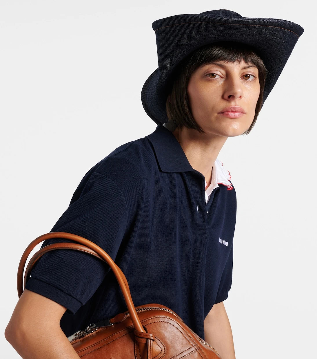 Miu Miu - Denim cowboy hat