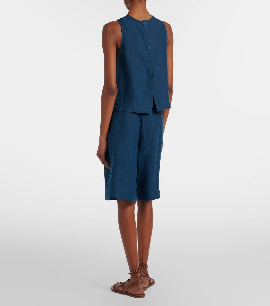 Eres - Plaisant linen Bermuda shorts