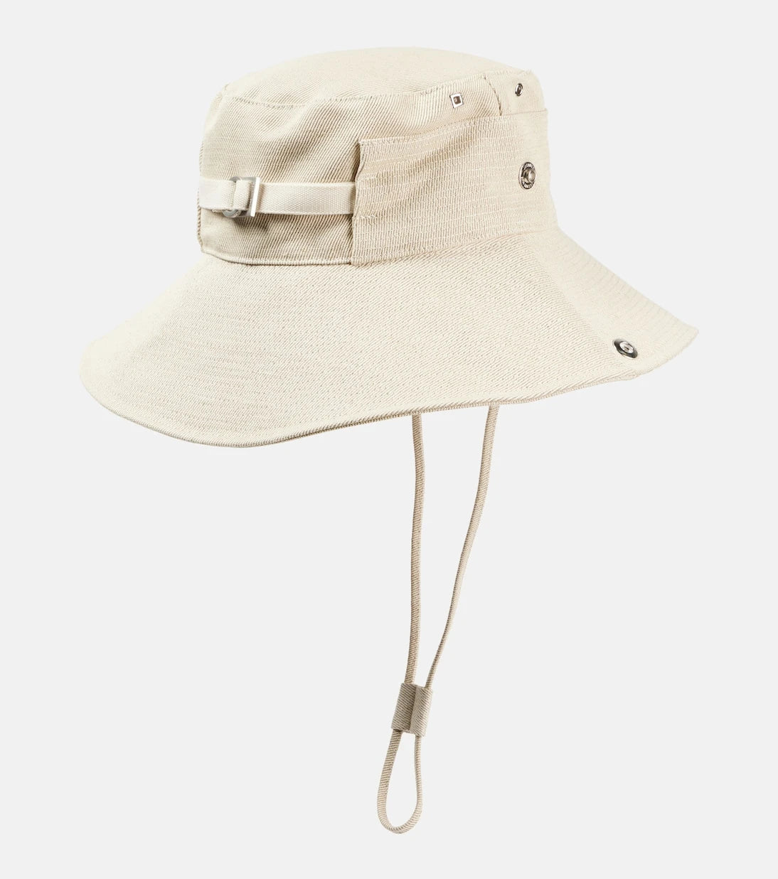 Jacquemus - De-Nîmes linen and cotton denim bucket hat