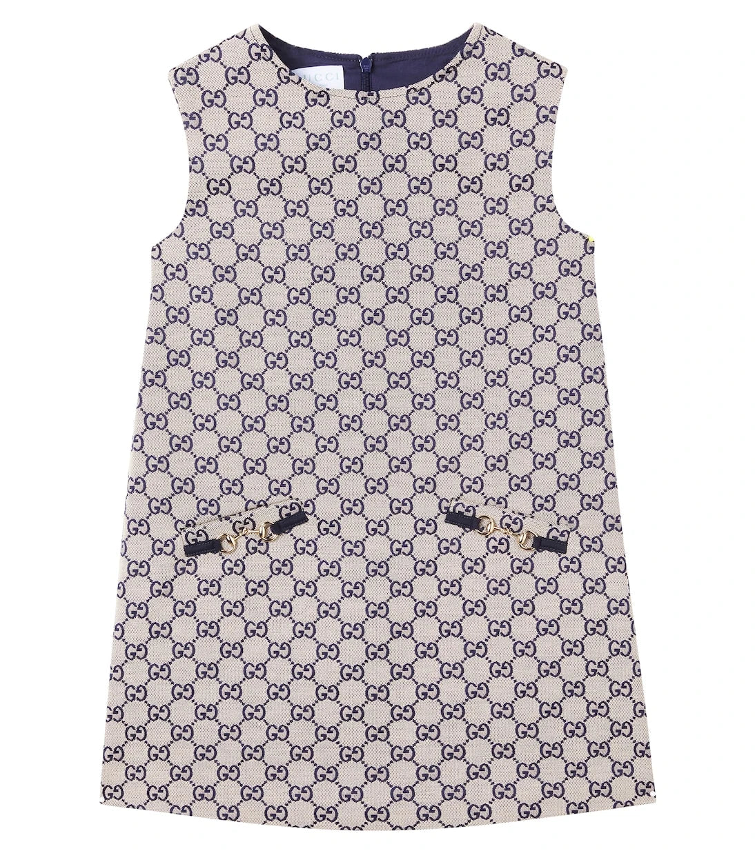 Gucci Kids - فستان الجاكار GG