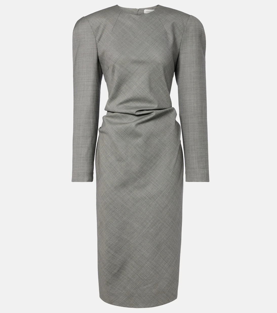 Magda Butrym - Wool tie-detail midi dress