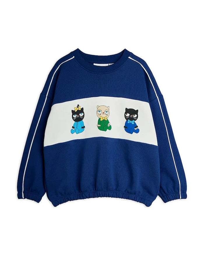 Mini Rodini pamuklu çocuk sweatshirt Minibabies