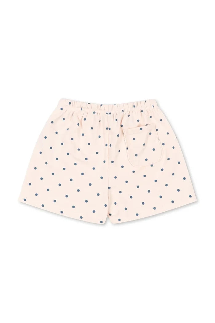 Konges Sløjd SPOTTY SWEAT SHORTS GOTS Çocuk Pamuklu Kısa Şort