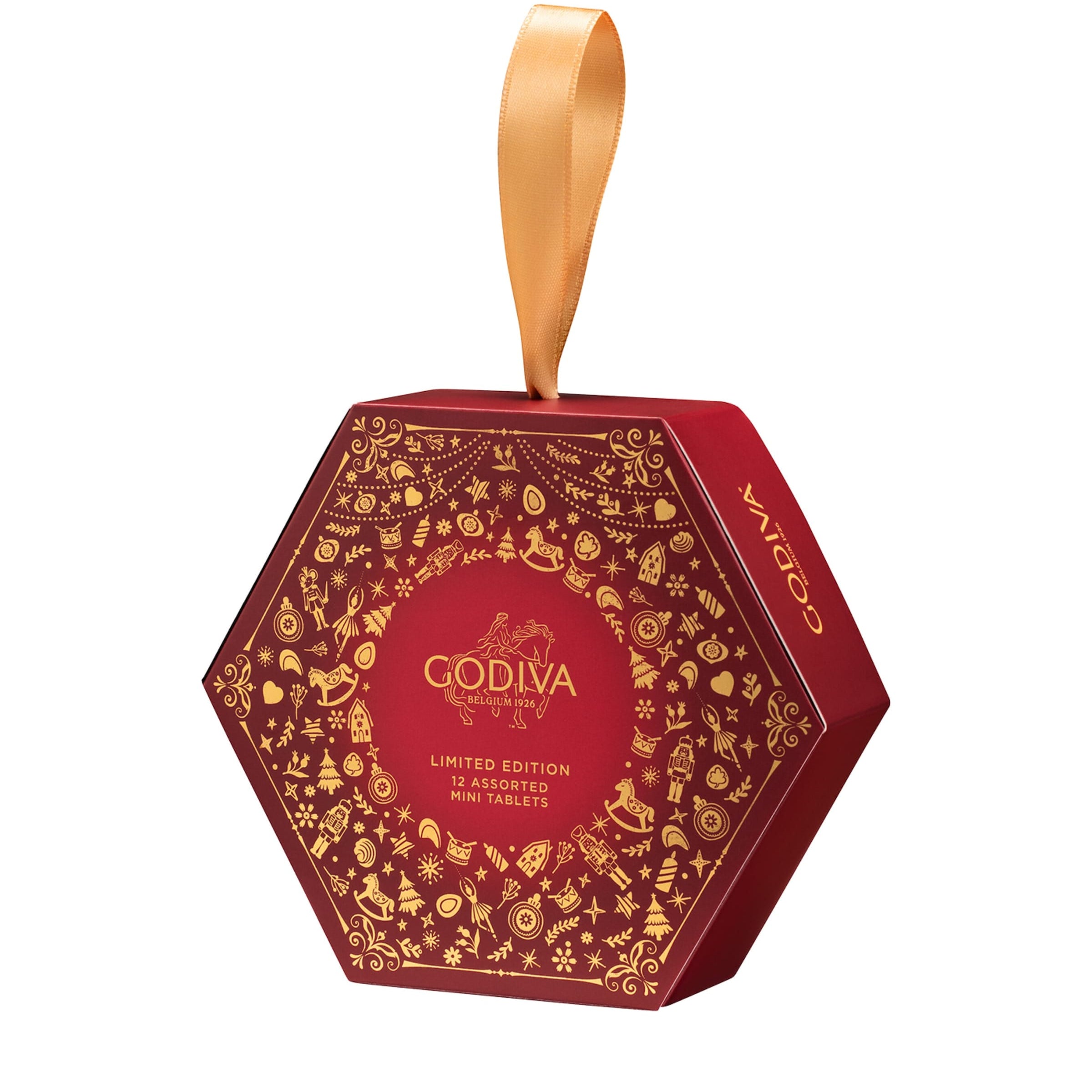 Godiva 12-Piece Limited Edition Mini Chocolate Tablets (108g)