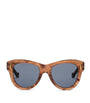 Brown Vintage Screen Sunglasses