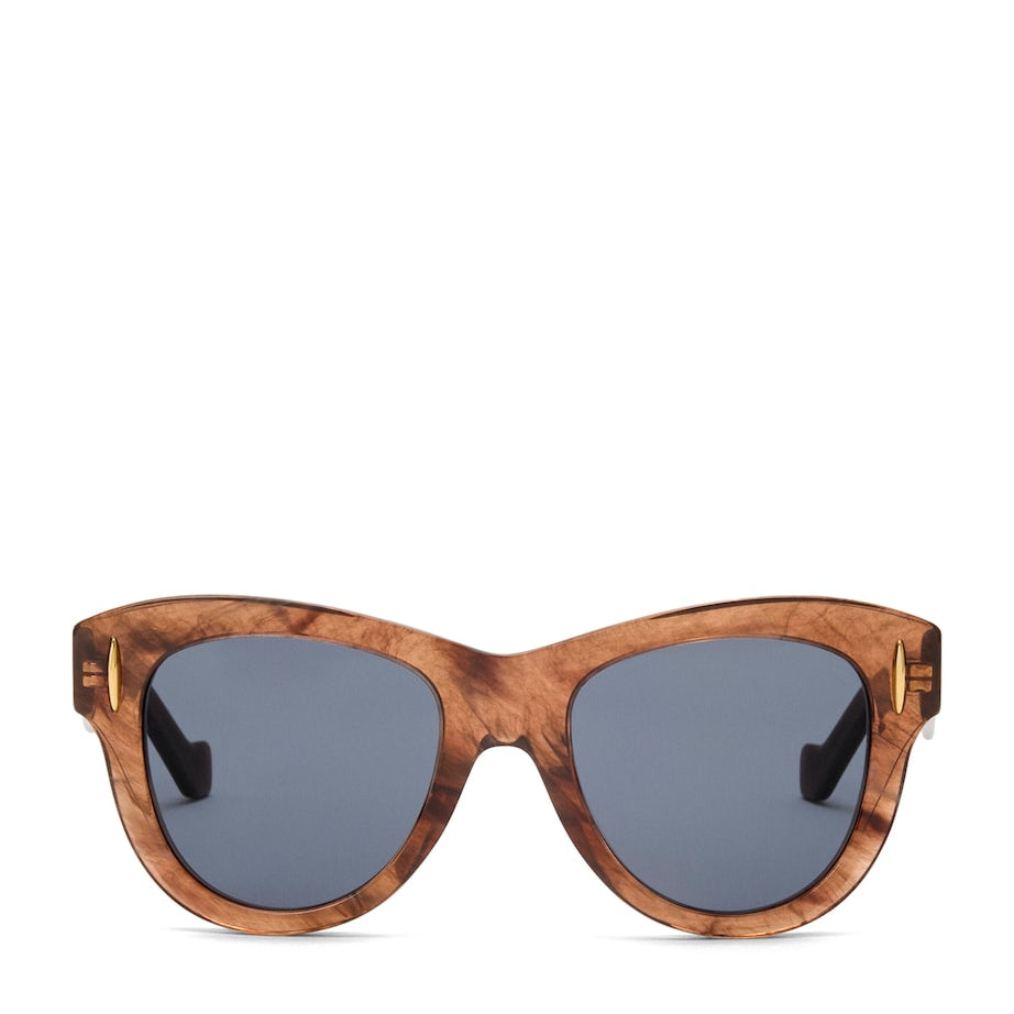 Brown Vintage Screen Sunglasses