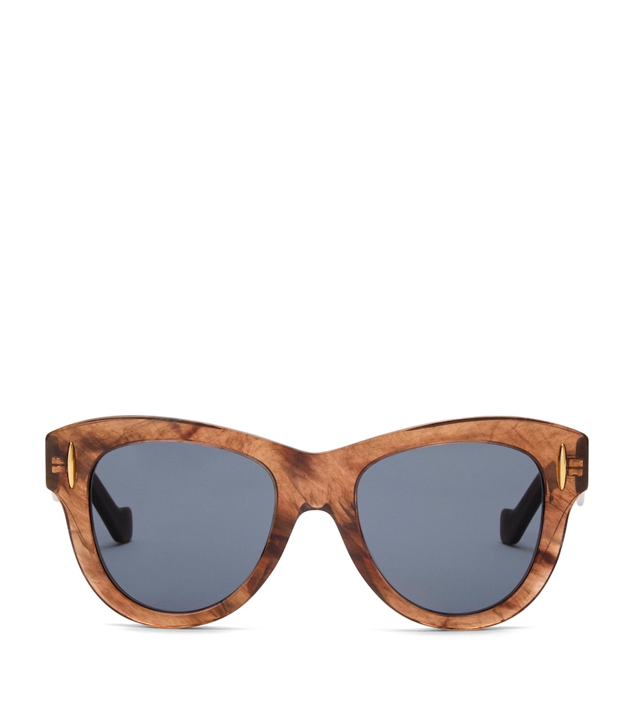 Brown Vintage Screen Sunglasses