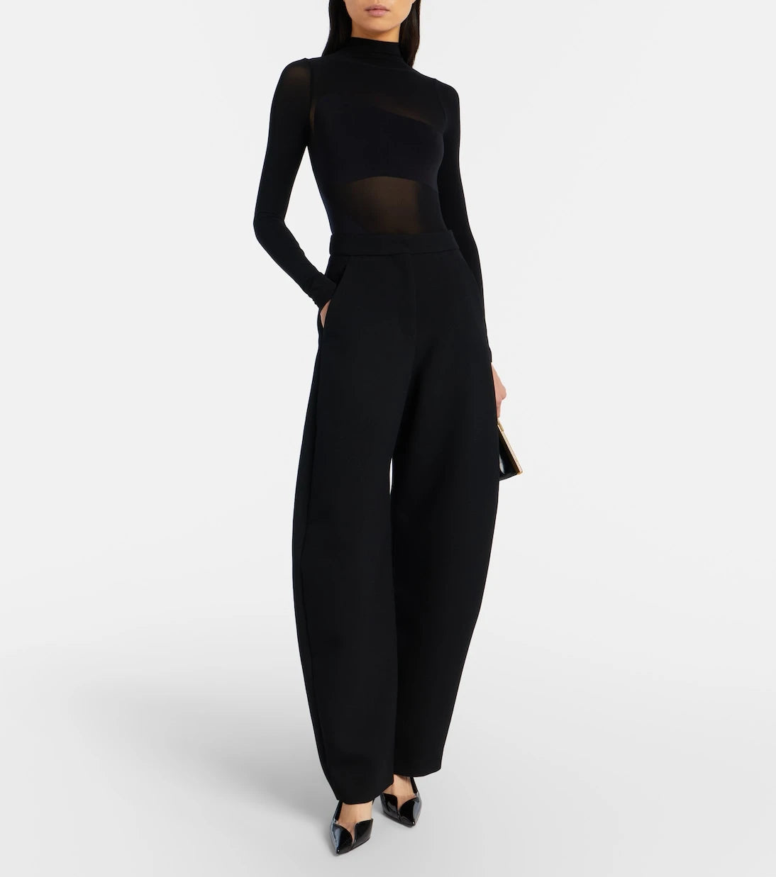 Wolford - بودي سوت Shade بتفصيلات