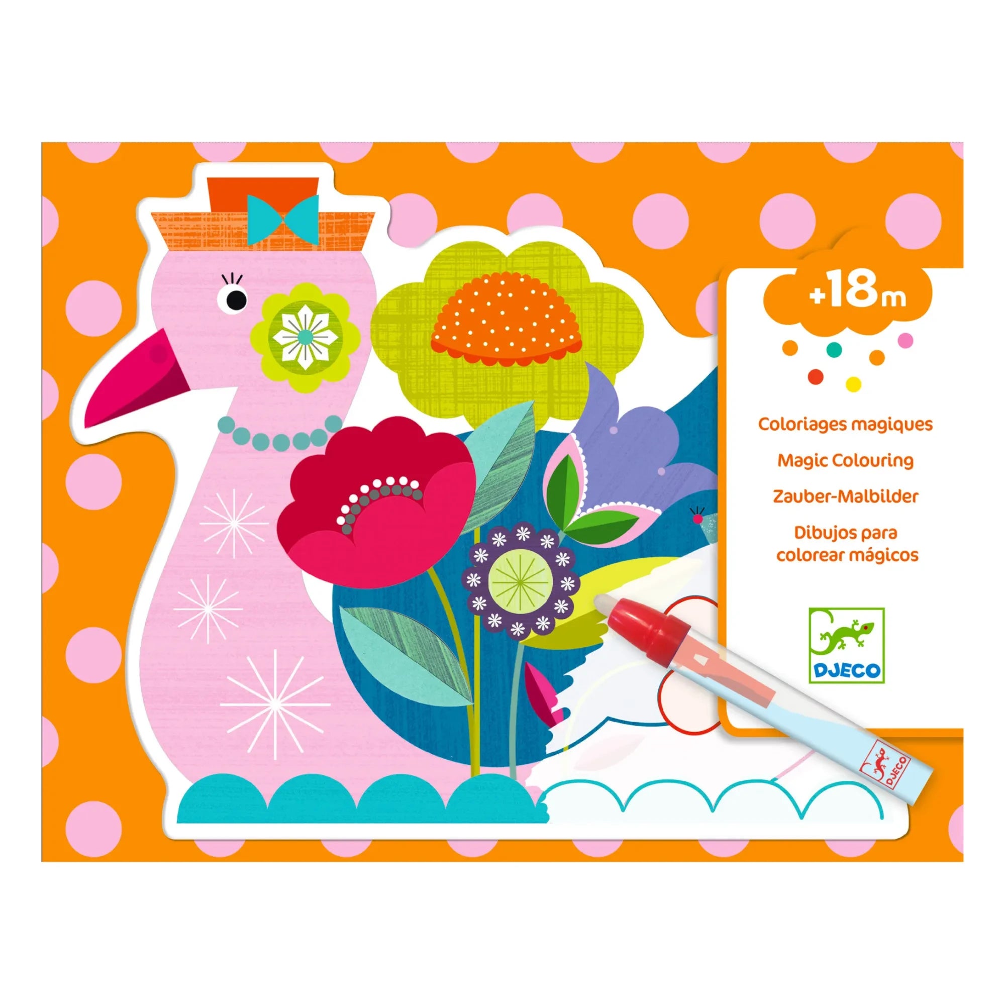 Djeco - Animalo-Len Magic Colouring Activity