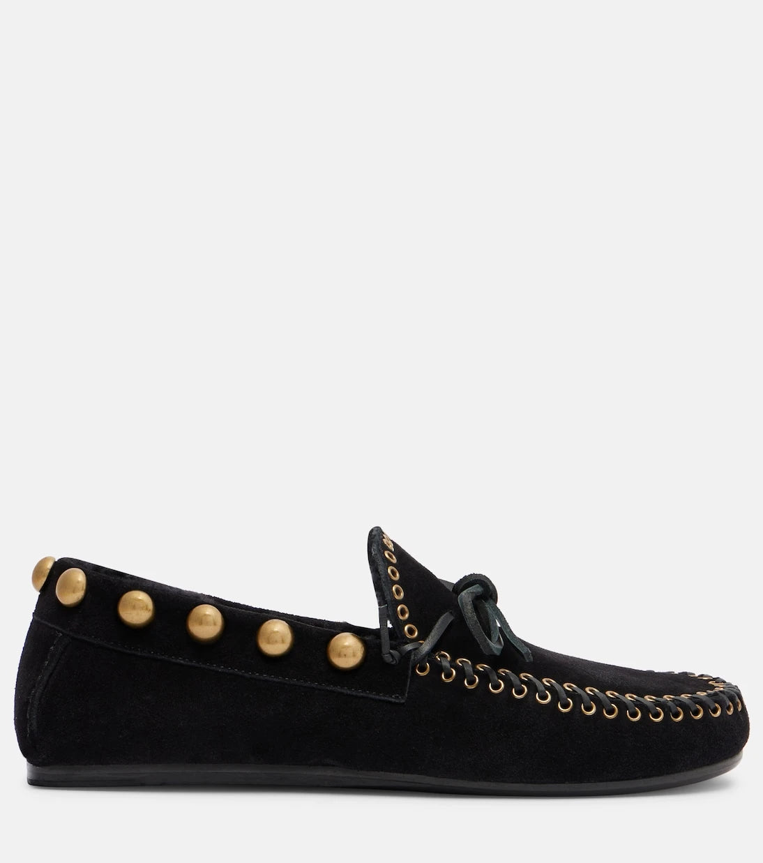 Isabel Marant - Fitza studded suede loafers
