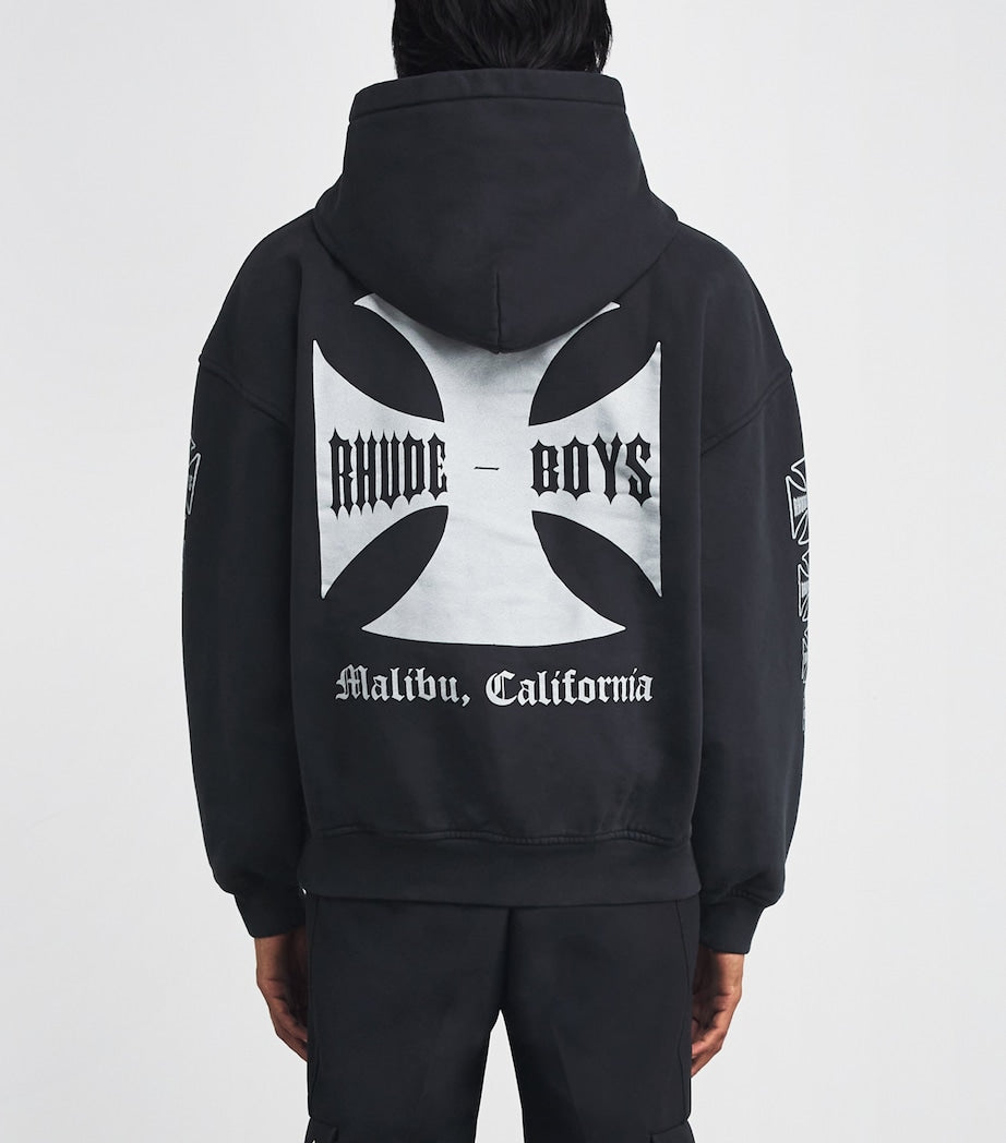 Cotton Cross Hoodie