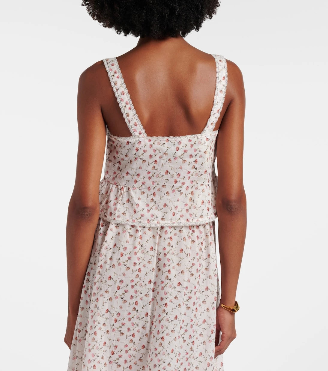 Posse - Charlotte floral cotton top