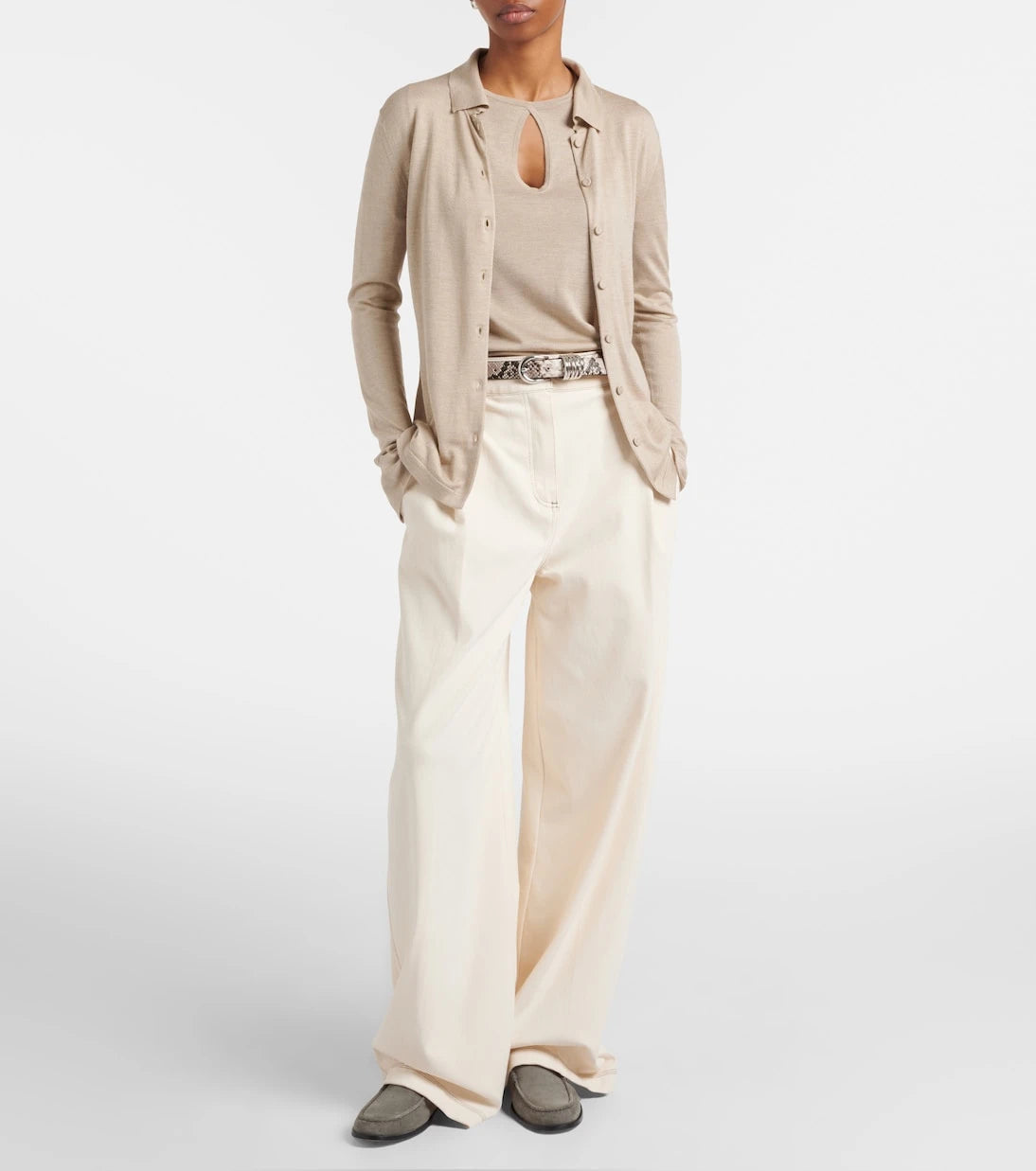 Max Mara - Valido silk and cashmere top