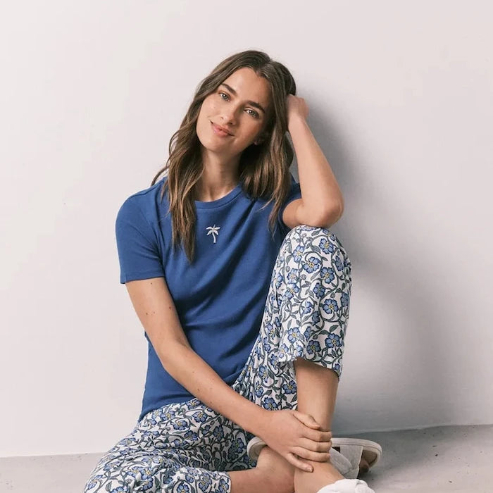 women'secret iki parçalı pamuklu kadın pijama seti