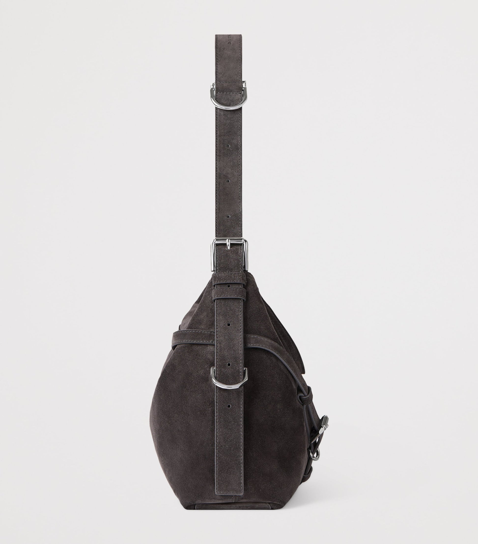 Givenchy Medium Suede Voyou Shoulder Bag