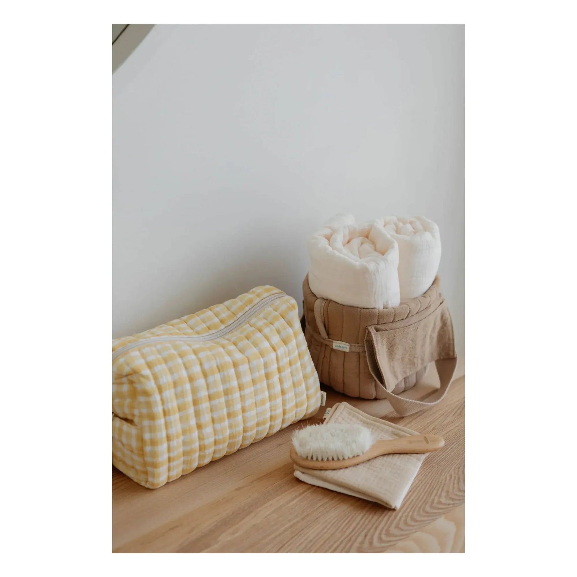 Soft Spot - Organic cotton storage basket | Coffee
