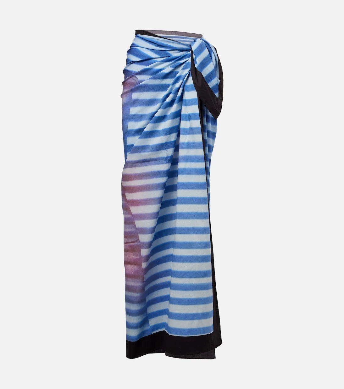 Jean Paul Gaultier - Printed cotton beach cover-up