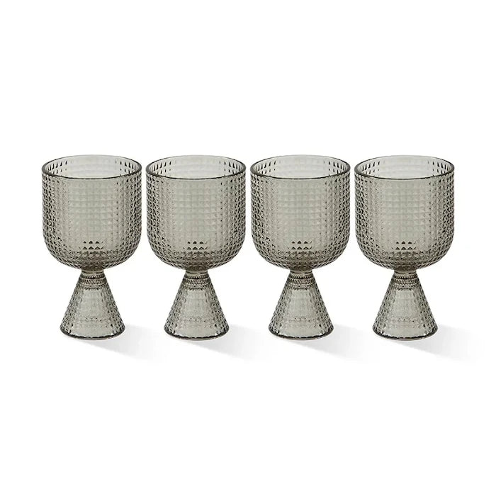 POLSPOTTEN Rooftop Şarap Bardağı Seti 390 ml (4 Adet)