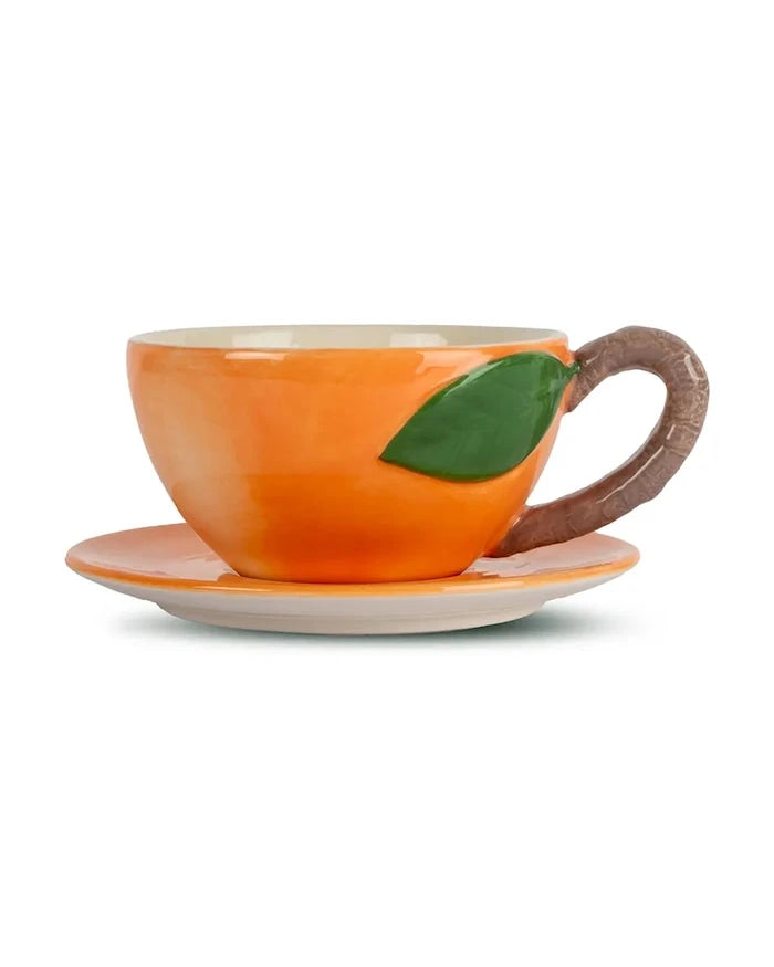 Byon Peach 300 ml Fincan ve Tabağı