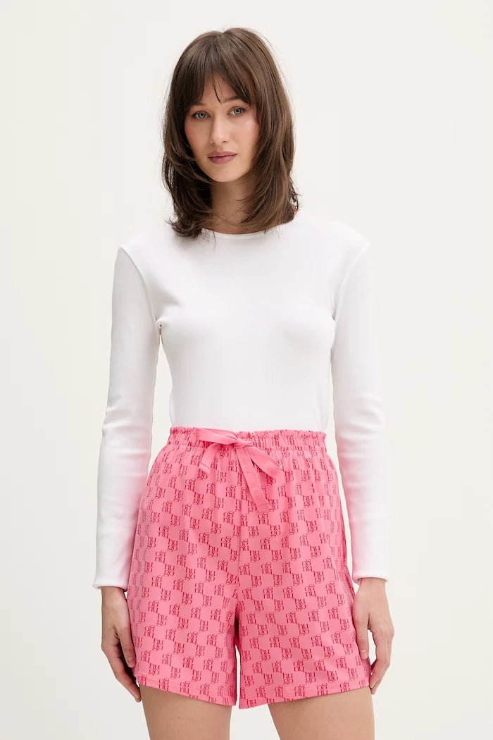 HUGO kadın modal kısa pijama şortu CASUAL SHORTS