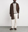 Rag & Bone Beige Cashmere Ribbed Sweater