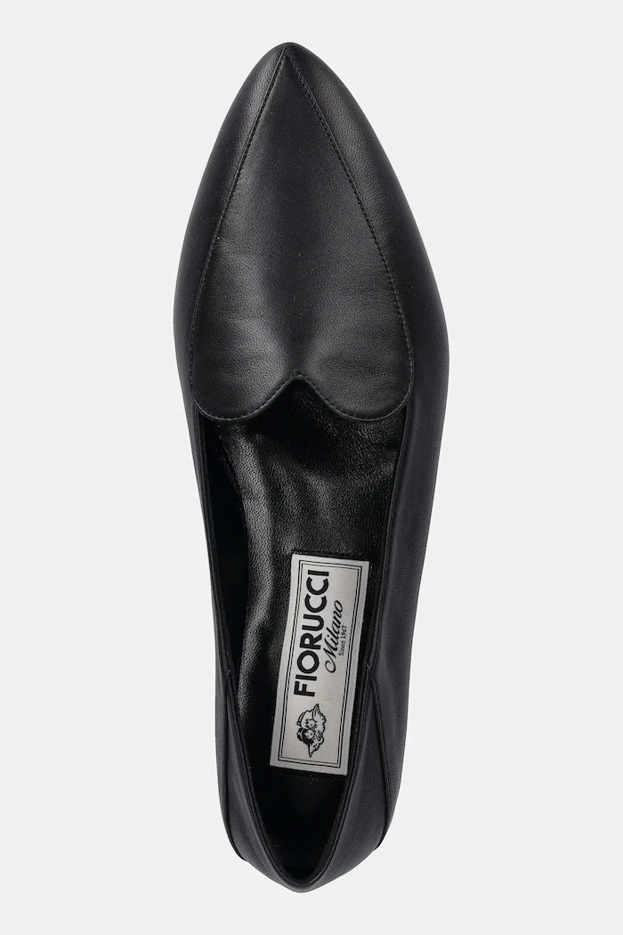 Кожени мокасини Fiorucci Leather Heart Loafers
