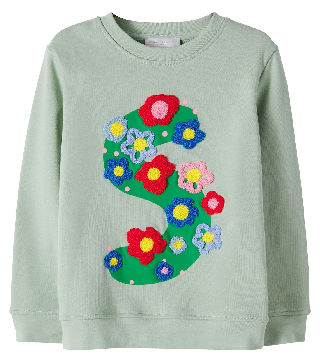 Stella McCartney Kids - Appliqué cotton jersey sweatshirt