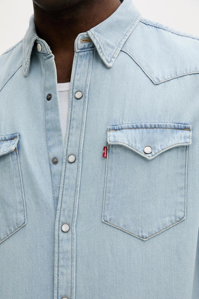 Levi's Риза Мъжка деним BARSTOW WESTERN STANDARD