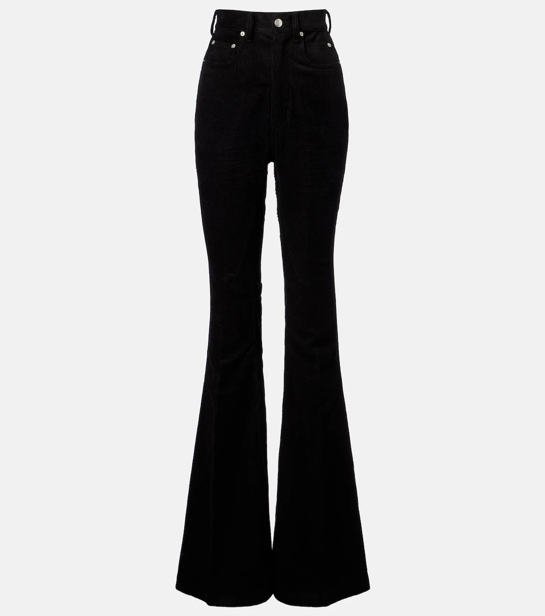 Rick Owens - Bolan cotton and linen corduroy flared pants