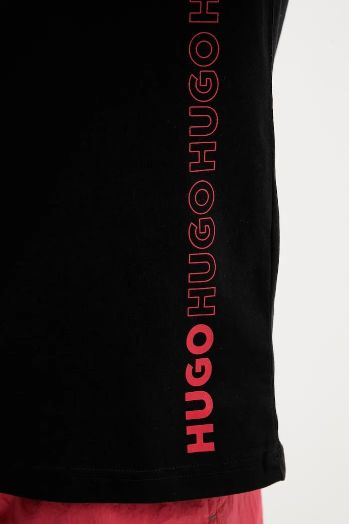 HUGO pamuklu erkek TIKI T-SHIRT