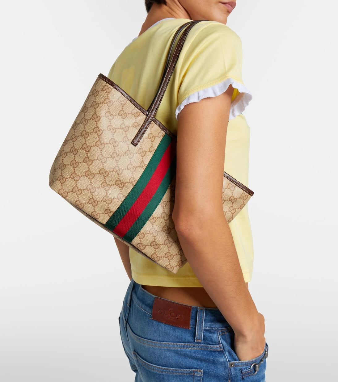 Gucci - Tribeca Small GG canvas tote bag