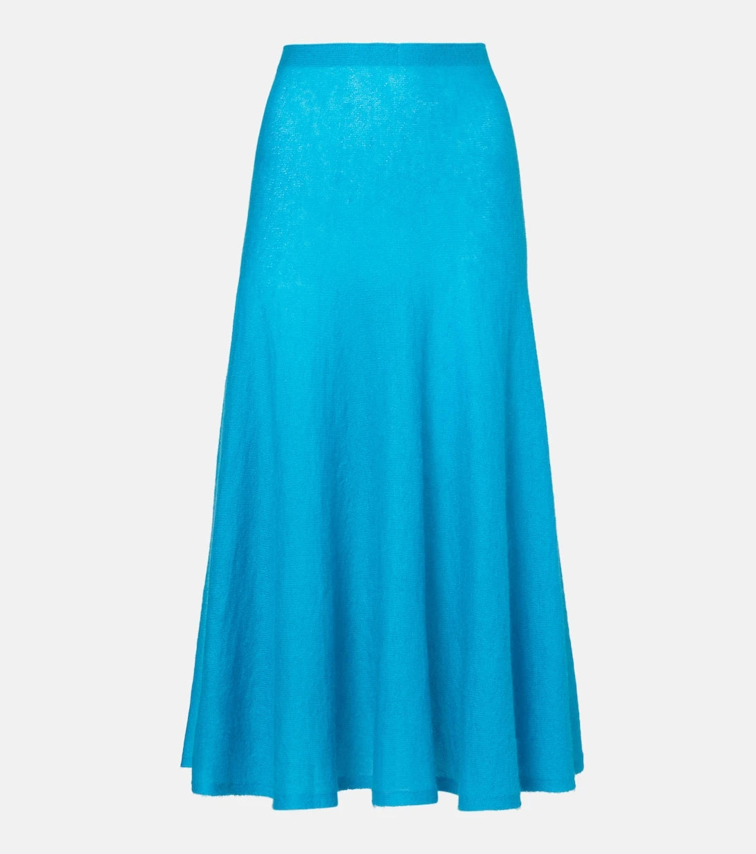 Alaïa - Circle mohair and wool-blend midi skirt