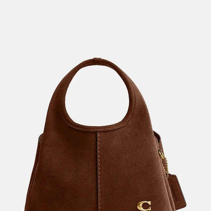 Coach kadın crossbody süet çanta Suede Lana Shoulder Bag 19