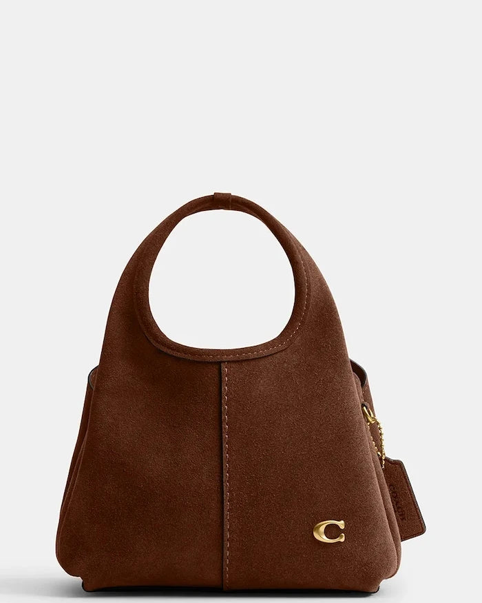 Coach kadın crossbody süet çanta Suede Lana Shoulder Bag 19