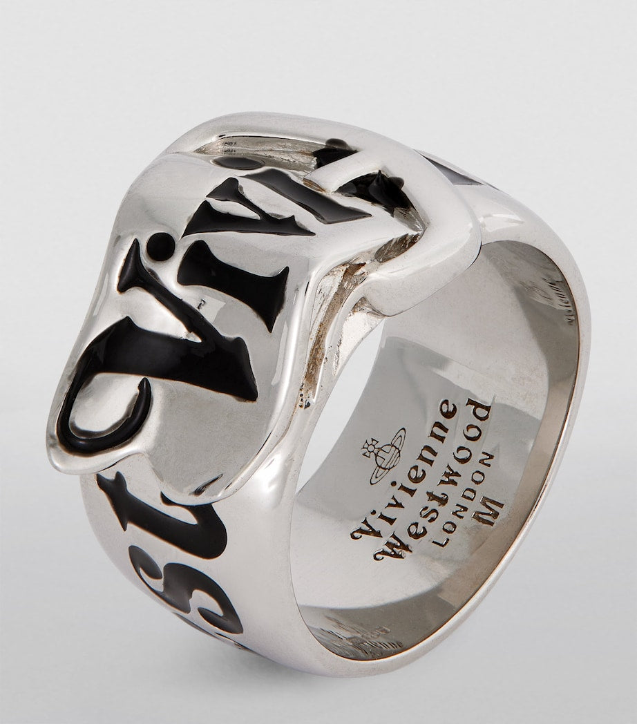 Silver Belt Ring