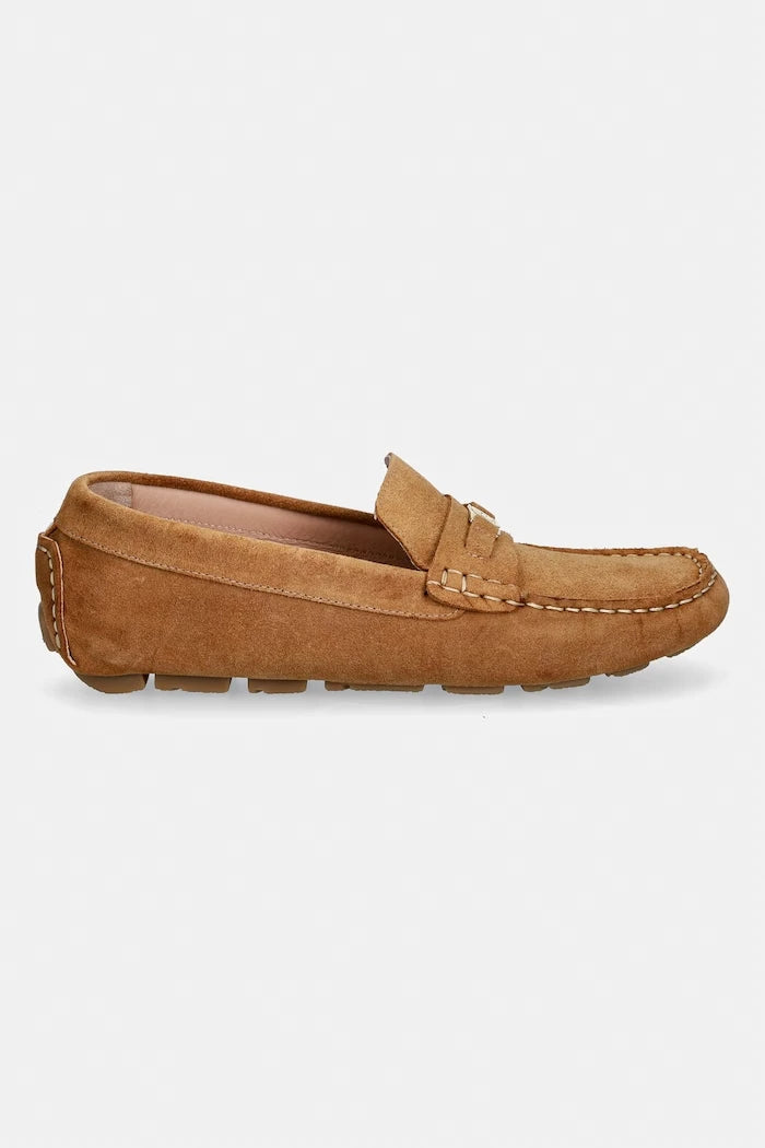 Велурени мокасини Pollini