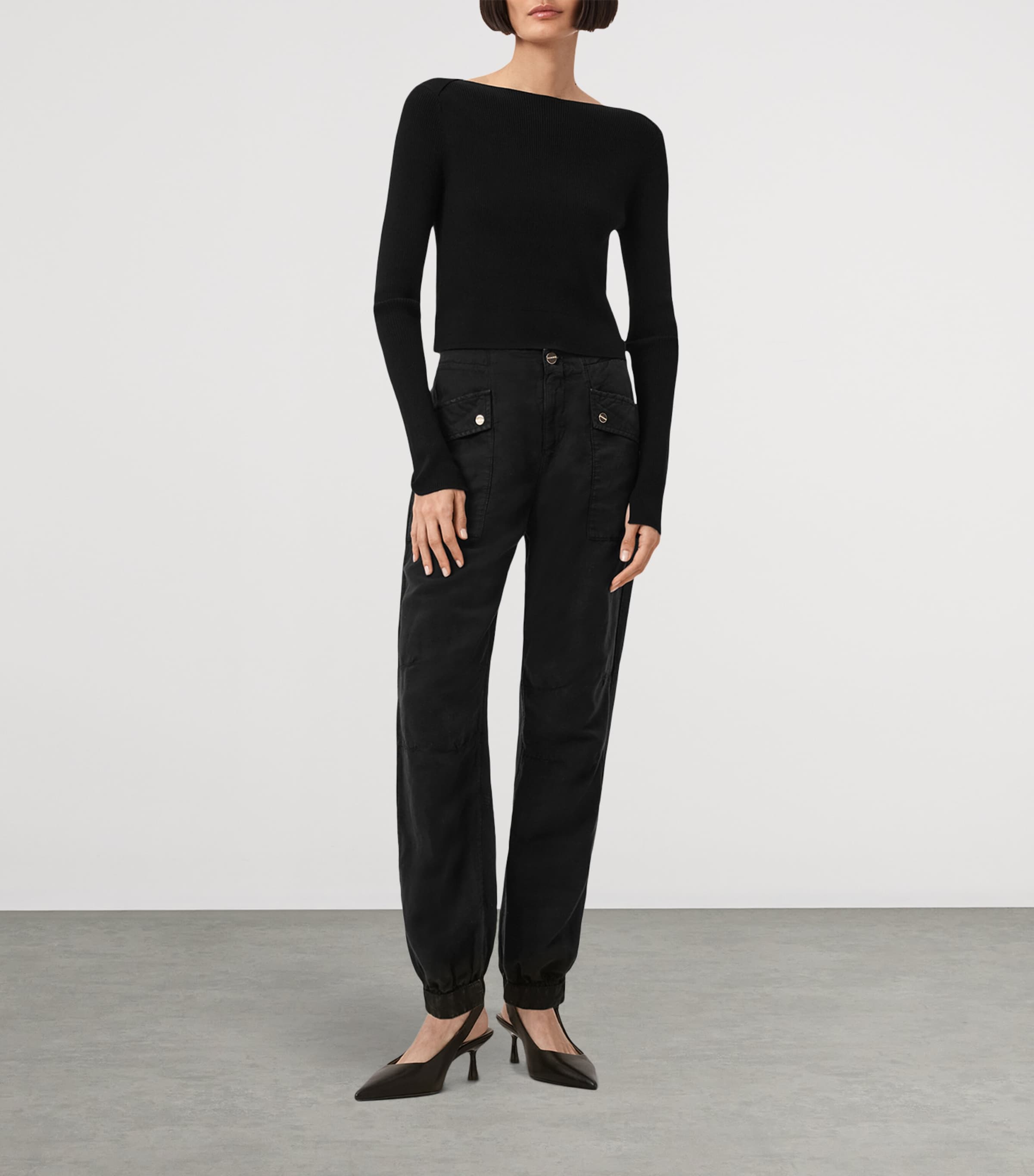 Blue Val Cargo Trousers