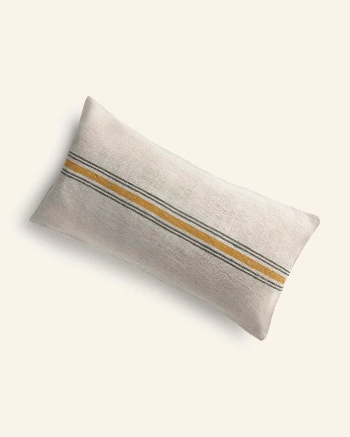 Calma House Golfet 30 x 60 cm Keten Yastık Kılıfı