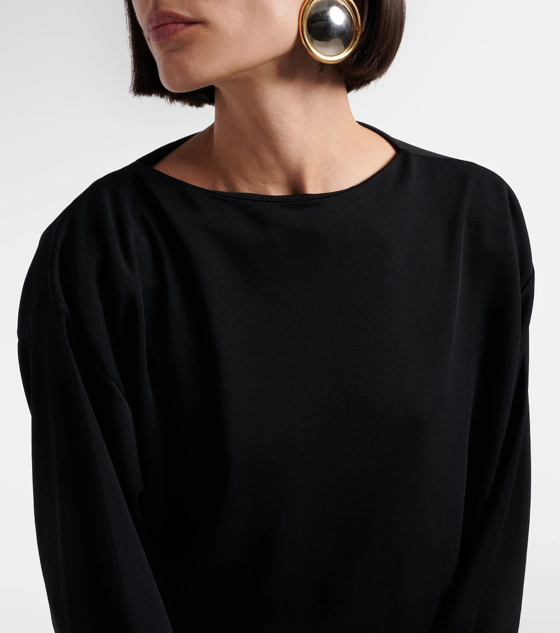 Jacquemus - Croisière draped jersey minidress