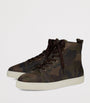 Louis Camouflage High-Top Sneakers