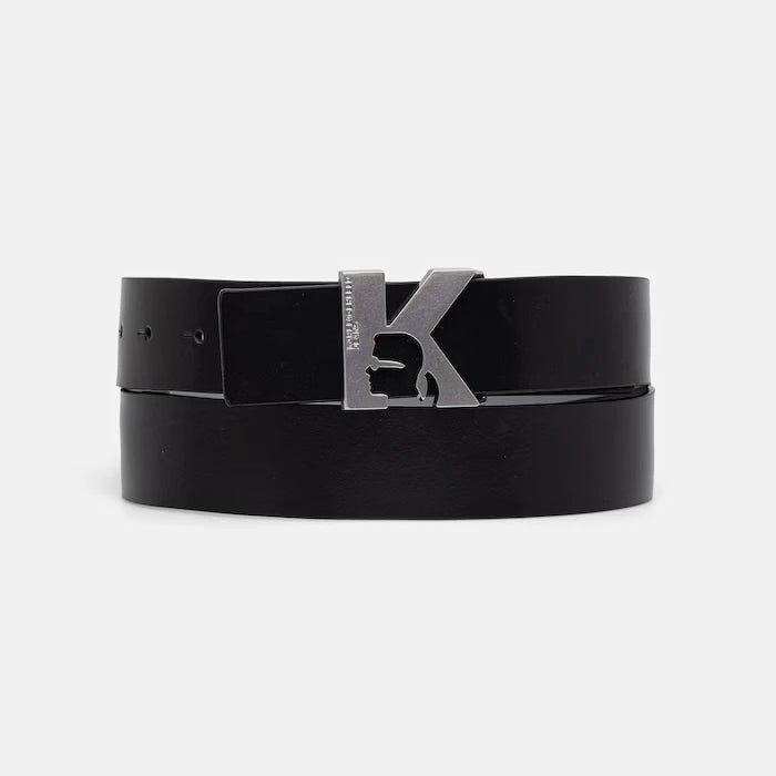 Karl Lagerfeld Jeans çift taraflı erkek deri kemer