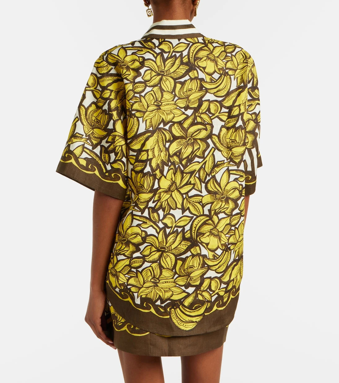 Alémais - Mona floral hemp shirt