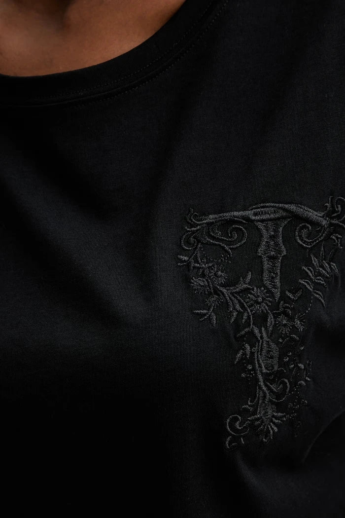 Twinset kadın pamuklu oversize tişört